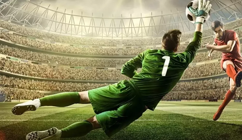 Suasana kompetisi olahraga untuk lobi pertandingan LUCK365